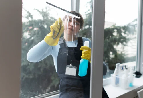 Nettoyage de vitres intérieures et extérieures à Moret-Loing-et-Orvanne
